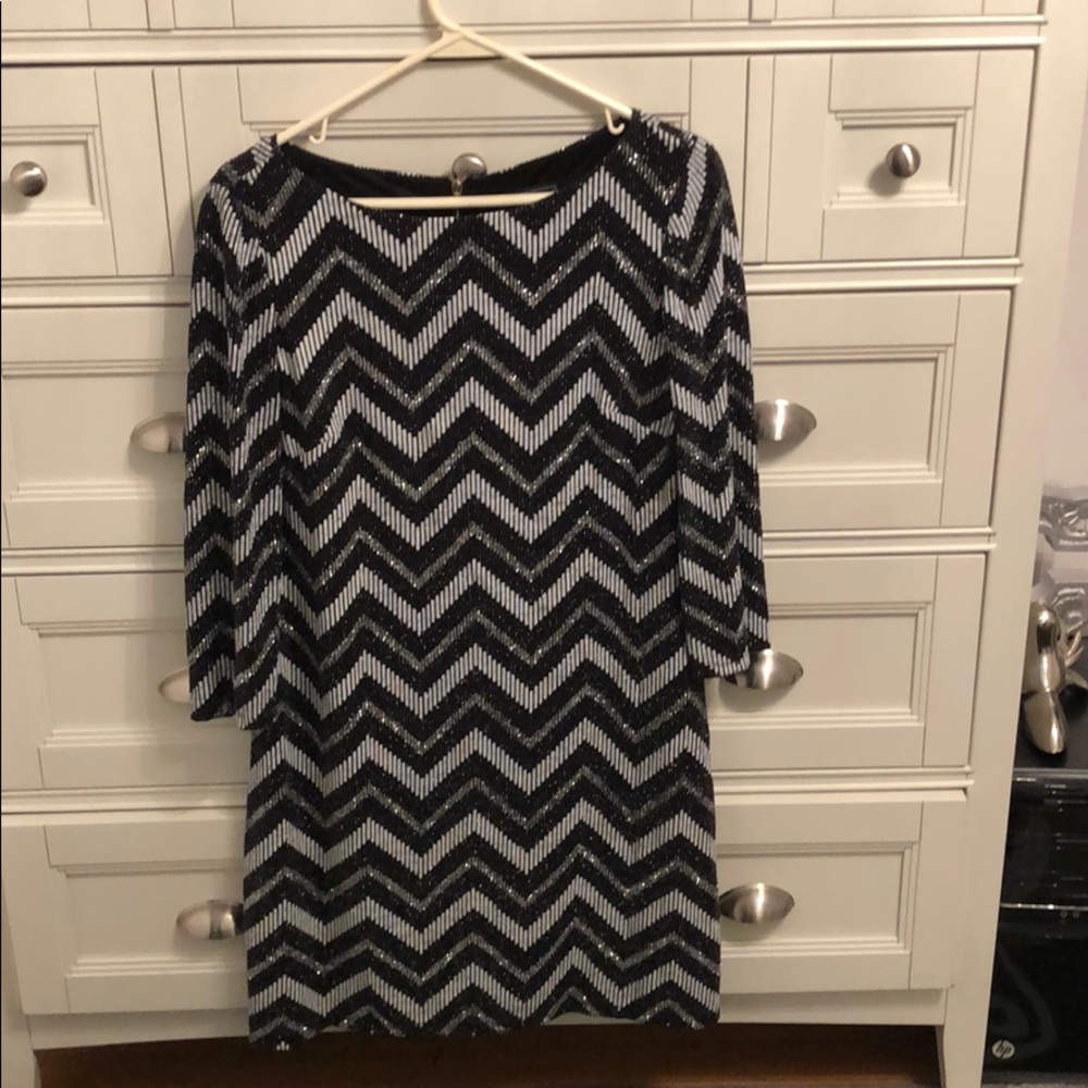 Black cocktail dress